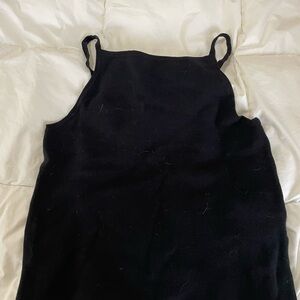 NWT Madewell Black Knit Top Size M